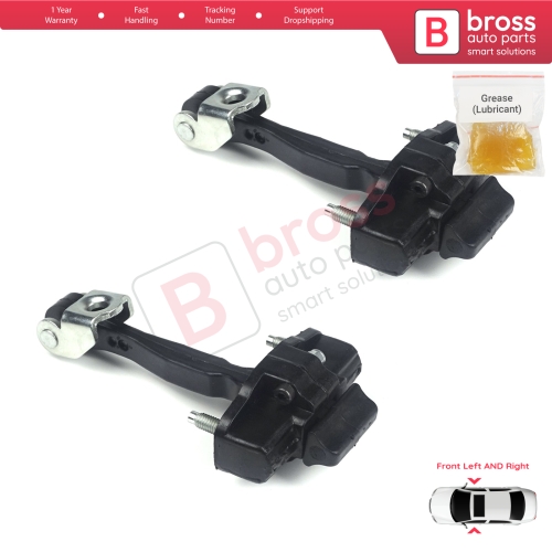 2 Pieces Front Door Hinge Stop Check Strap Limiter for Fiat Tipo 356 357 Egea 2015-On 51983934 