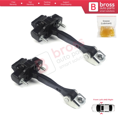 2 Pieces Front Door Hinge Stop Check Strap Limiter for Fiat Tipo 356 357 Egea 2015-On 51983934 