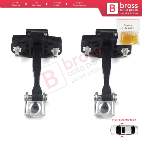 2 Pieces Front Door Hinge Stop Check Strap Limiter for Fiat Tipo 356 357 Egea 2015-On 51983934 