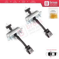 2 Pieces Front Door Hinge Stop Check Strap Limiter for Vauxhall Opel Corsa D E 3-Door 2006-2019 5160259 13242975