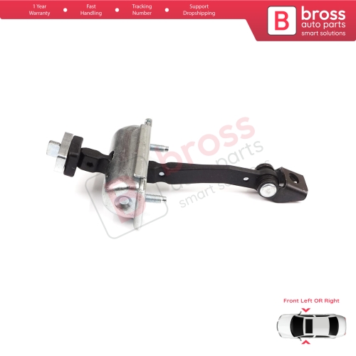 Front Door Hinge Stop Check Strap Limiter 5160259 13242975 for Opel Corsa D E 3 Door