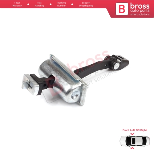 Front Door Hinge Stop Check Strap Limiter 5160259 13242975 for Opel Corsa D E 3 Door