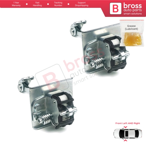 2 Pieces Front Door Hinge Stop Check Strap Limiter for Citroen C4 MK2 NC 2010-2020 DS4 MK1 NX 9181R1