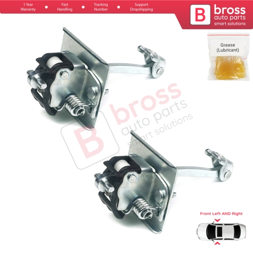 2 Pieces Front Door Hinge Stop Check Strap Limiter for Citroen C4 MK2 NC 2010-2020 DS4 MK1 NX 9181R1