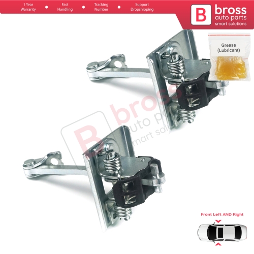 2 Pieces Front Door Hinge Stop Check Strap Limiter for Citroen C4 MK2 NC 2010-2020 DS4 MK1 NX 9181R1