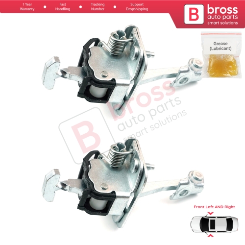 2 Pieces Front Door Hinge Stop Check Strap Limiter for Citroen C4 Picasso Grand Picasso MK1 2006-2013 9181K3