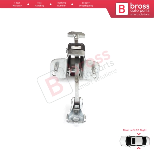 Rear Door Hinge Stop Check Strap Limiter 9181K4 for Citroen C4 Picasso MK1 Grand 2006-2013