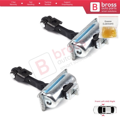 2 Pieces Front Door Hinge Stop Check Strap Limiter for Ford Transit Custom V362 MK1 Tourneo 2012-2023 1933703