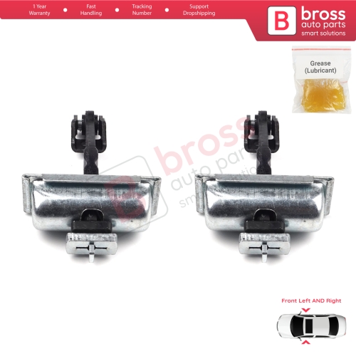 2 Pieces Front Door Hinge Stop Check Strap Limiter for Ford Transit Custom V362 MK1 Tourneo 2012-2023 1933703