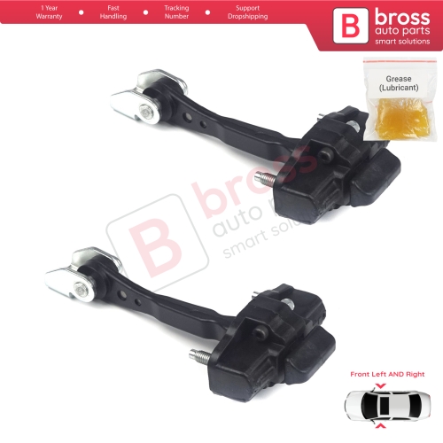 2 Pieces Front Door Hinge Stop Check Strap Limiter 50509843 for Alfa Romeo Giulietta 940 2010-2020
