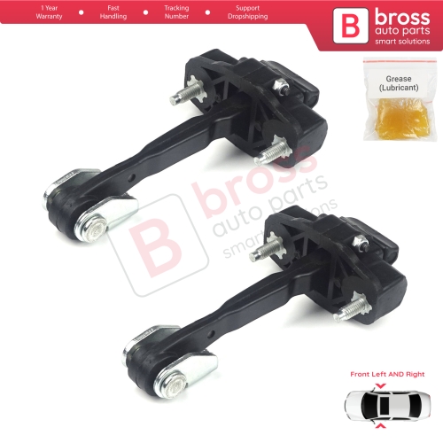 2 Pieces Front Door Hinge Stop Check Strap Limiter 50509843 for Alfa Romeo Giulietta 940 2010-2020
