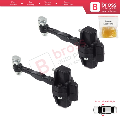 2 Pieces Front Door Hinge Stop Check Strap Limiter for Ford Transit Courier Tourneo MK1 2014-2022 ET76A23500ABN