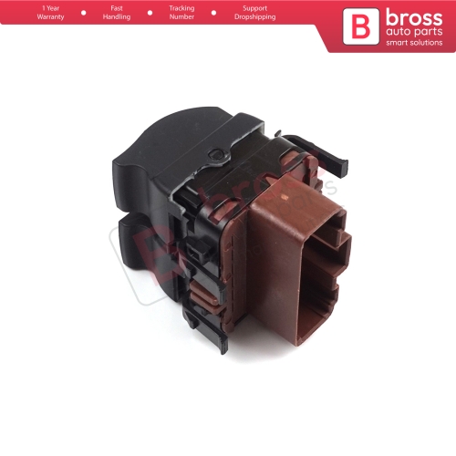 Rear Windows Control Switch 8200315040 10-Pin BROWN Color for Renault Megane Laguna Scenic 2