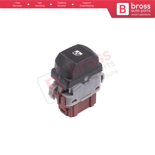 Passenger Window Control 6 Pin Switch 8200414961 for Renault Authentique models
