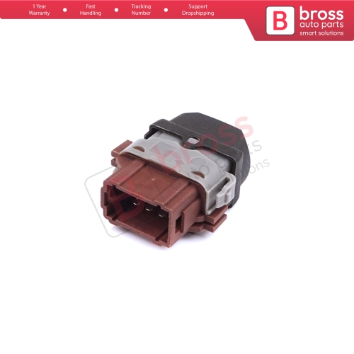 Passenger Window Control 6 Pin Switch 8200414961 for Renault Authentique models