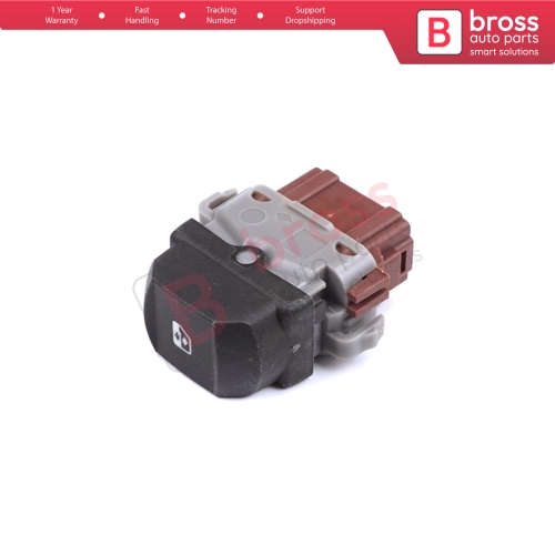 Passenger Window Control 6 Pin Switch 8200414961 for Renault Authentique models