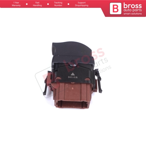 Front Passenger Window Control 6 Pin Switch 8200057321 for Renault Master Trafic Movano