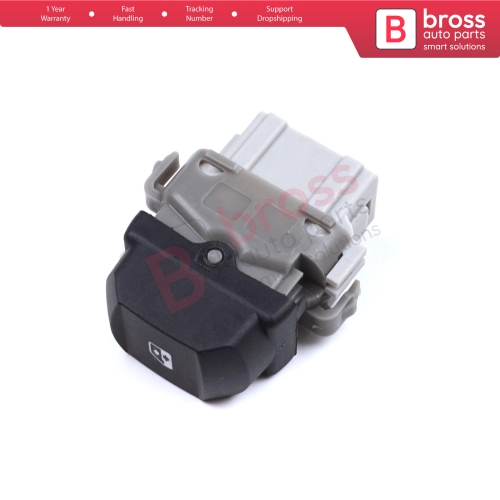 Front Passenger Window Control 6 Pin Switch 8200315013 for Renault Megane Laguna 2 Espace 4