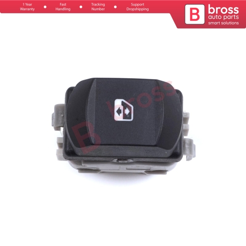 Front Passenger Window Control 6 Pin Switch 8200315013 for Renault Megane Laguna 2 Espace 4
