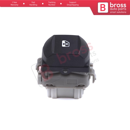 Front Passenger Window Control 6 Pin Switch 8200315013 for Renault Megane Laguna 2 Espace 4