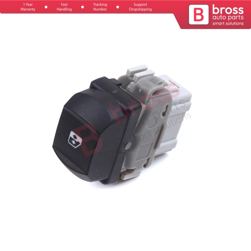 Front Passenger Window Control 6 Pin Switch 8200315013 for Renault Megane Laguna 2 Espace 4
