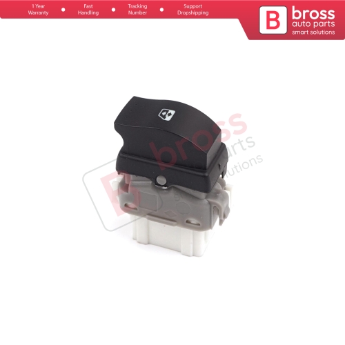 Rear Window Control 6 Pin Switch 8200315024 for Renault Megane Laguna 2 Espace 4