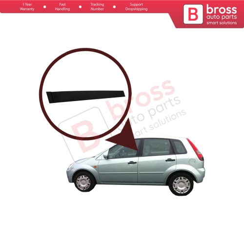 Front Left Door Pillar Trim Moulding 2S61A20899AM for Ford Fiesta 5