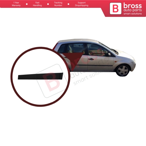 Rear Right Door Pillar Trim Moulding 2S61A25458AN for Ford Fiesta 5