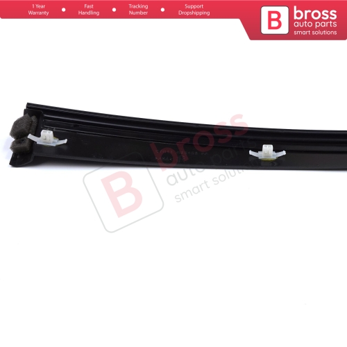 Rear Right Door Pillar Trim Moulding 7N11N25458AA for Ford Fusion Europe