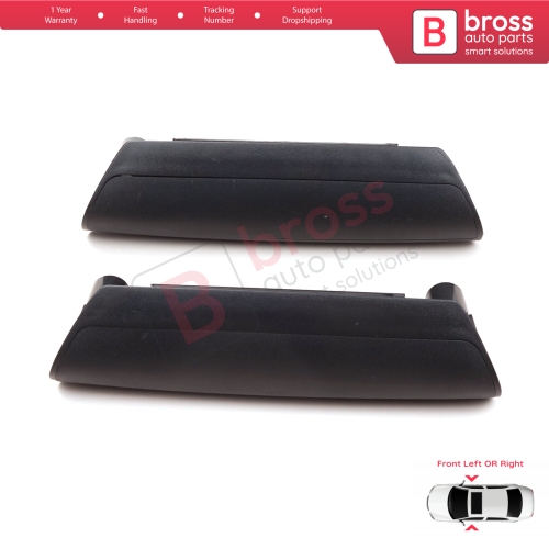 Bross Auto Parts - BDP907-1 Front Interior Door Handle Grab Set 7H0867179B  7H0867180B for VW Transporter T5 Pre Facelift 2003-2009