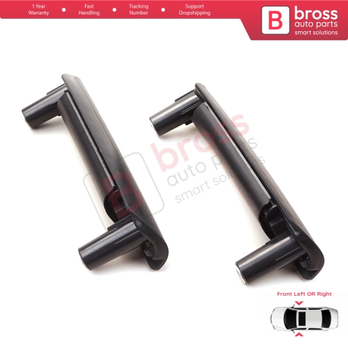 Front Interior Door Handle Grab Set 7H0867179B 7H0867180B for VW Transporter T5 Pre Facelift 2003-2009