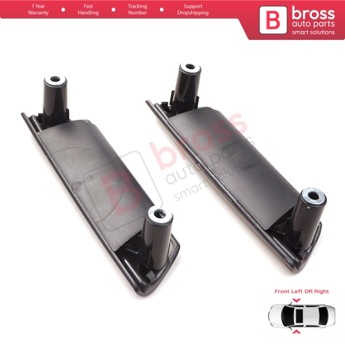 Front Interior Door Handle Grab Set 7H0867179B 7H0867180B for VW Transporter T5 Pre Facelift 2003-2009