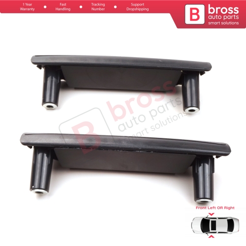 Front Interior Door Handle Grab Set 7H0867179B 7H0867180B for VW Transporter T5 Pre Facelift 2003-2009