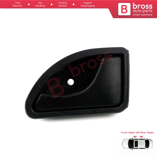 Interior Door Handle Black Right Door 7700309314 For Renault Kangoo Twingo MK1