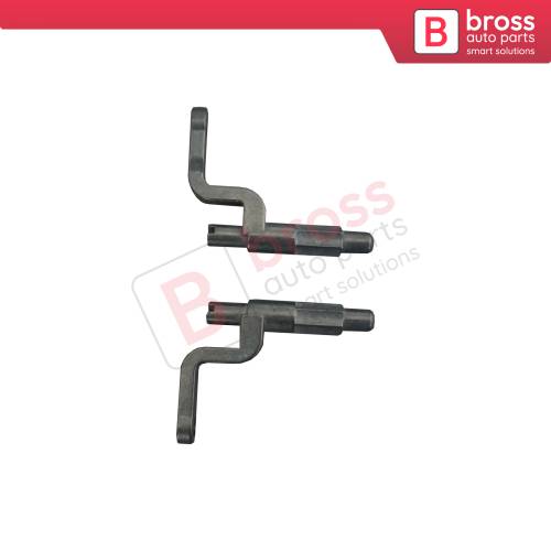 2 Pieces Inner Door Handle Metal Pin Pivot Kit Front Left or Right 6X0837113D 6X0837114D for VW Lupo Seat Arosa