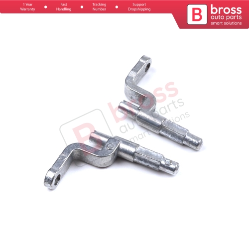 2 Pieces Inner Door Handle Metal Pin Pivot Kit Front Left or Right 6X0837113D 6X0837114D for VW Lupo Seat Arosa