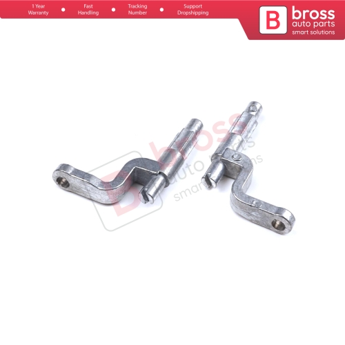 2 Pieces Inner Door Handle Metal Pin Pivot Kit Front Left or Right 6X0837113D 6X0837114D for VW Lupo Seat Arosa