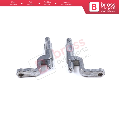 2 Pieces Inner Door Handle Metal Pin Pivot Kit Front Left or Right 6X0837113D 6X0837114D for VW Lupo Seat Arosa