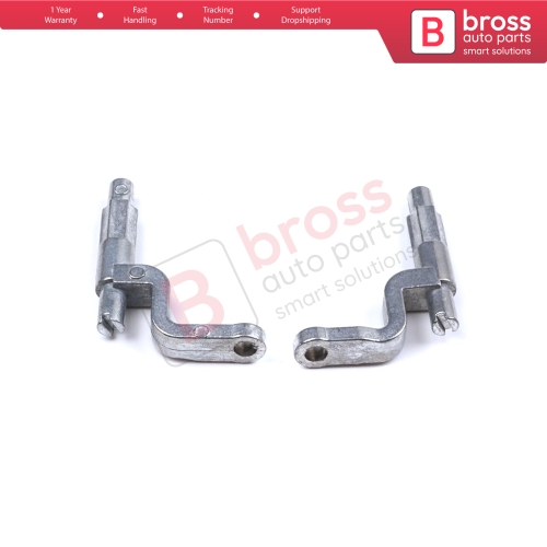 2 Pieces Inner Door Handle Metal Pin Pivot Kit Front Left or Right 6X0837113D 6X0837114D for VW Lupo Seat Arosa