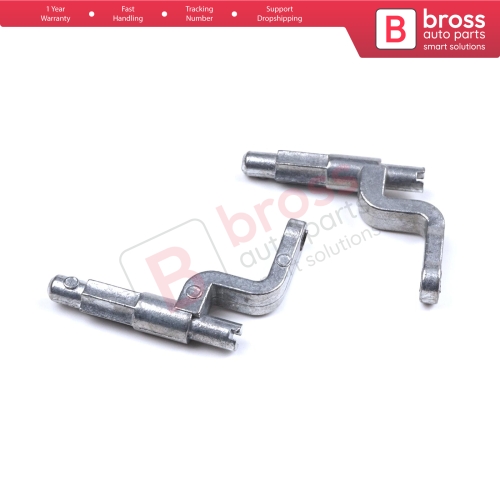 2 Pieces Inner Door Handle Metal Pin Pivot Kit Front Left or Right 6X0837113D 6X0837114D for VW Lupo Seat Arosa