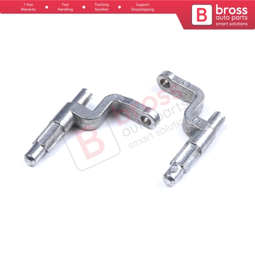 2 Pieces Inner Door Handle Metal Pin Pivot Kit Front Left or Right 6X0837113D 6X0837114D for VW Lupo Seat Arosa