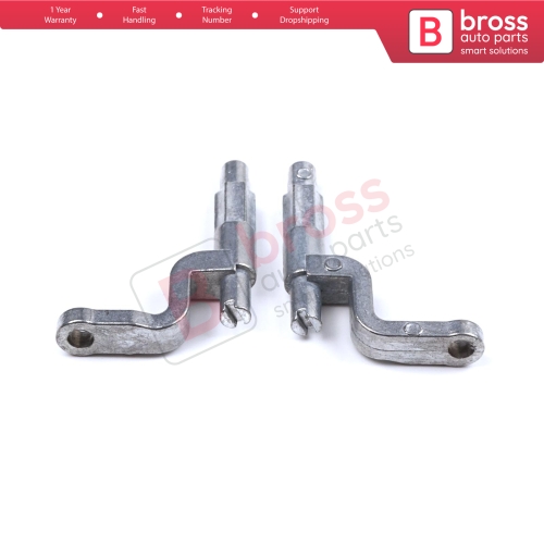 2 Pieces Inner Door Handle Metal Pin Pivot Kit Front Left or Right 6X0837113D 6X0837114D for VW Lupo Seat Arosa