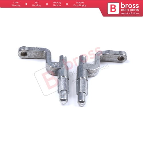 2 Pieces Inner Door Handle Metal Pin Pivot Kit Front Left or Right 6X0837113D 6X0837114D for VW Lupo Seat Arosa