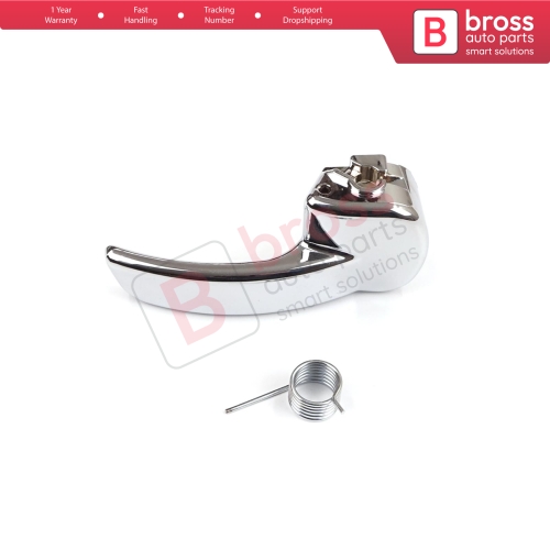 Interior Front or Rear Right Door Chrome Handle 80670JD00E For Nissan Qashqai Dualis 2007-2013 J10 JJ10