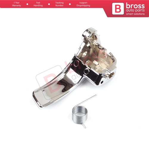 Interior Front or Rear Right Door Chrome Handle 80670JD00E For Nissan Qashqai Dualis 2007-2013 J10 JJ10