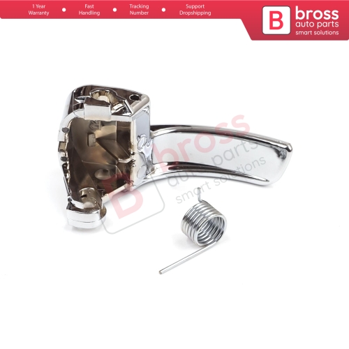 Interior Front or Rear Right Door Chrome Handle 80670JD00E For Nissan Qashqai Dualis 2007-2013 J10 JJ10