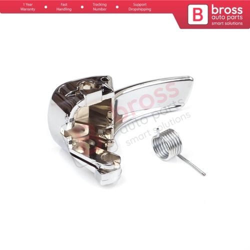 Interior Front or Rear Right Door Chrome Handle 80670JD00E For Nissan Qashqai Dualis 2007-2013 J10 JJ10