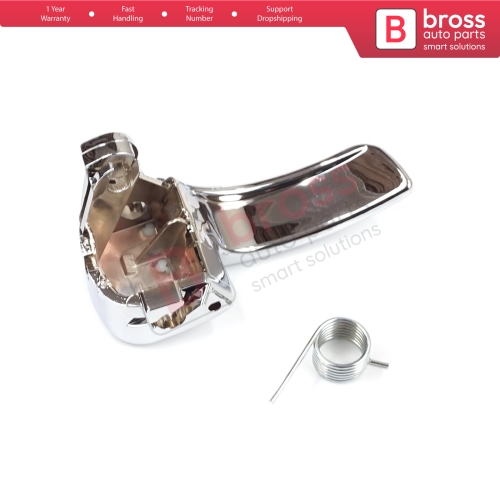 Interior Front or Rear Left Door Chrome Handle For Nissan Qashqai 2007-2013 J10 Dualis 80670JD00E 80671JD00E