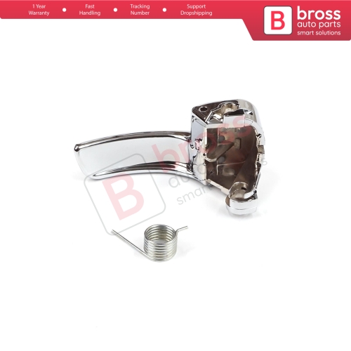 Interior Front or Rear Left Door Chrome Handle For Nissan Qashqai 2007-2013 J10 Dualis 80670JD00E 80671JD00E