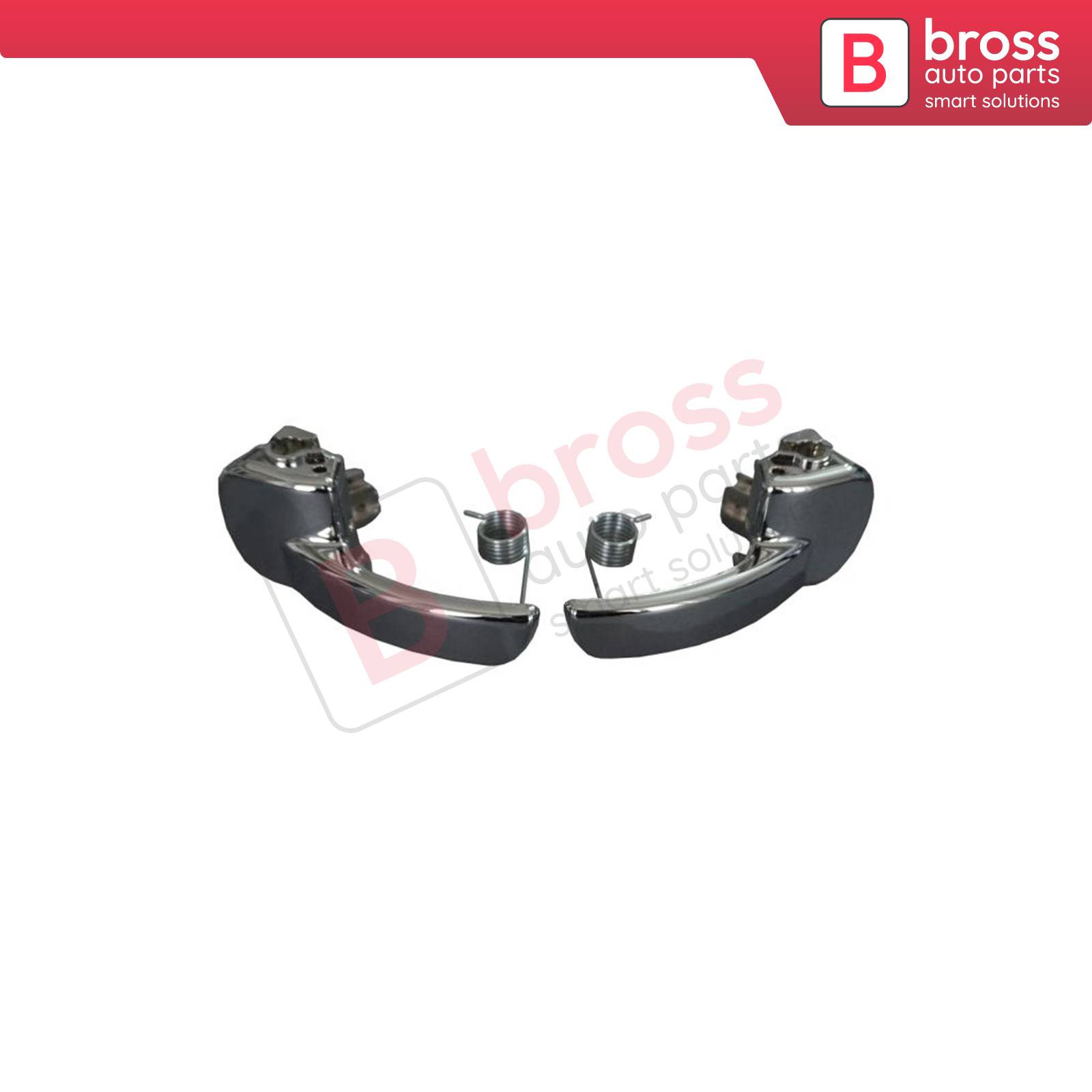 Bross Auto Parts LLC - BDP917 Interior Front or Rear Door Chrome